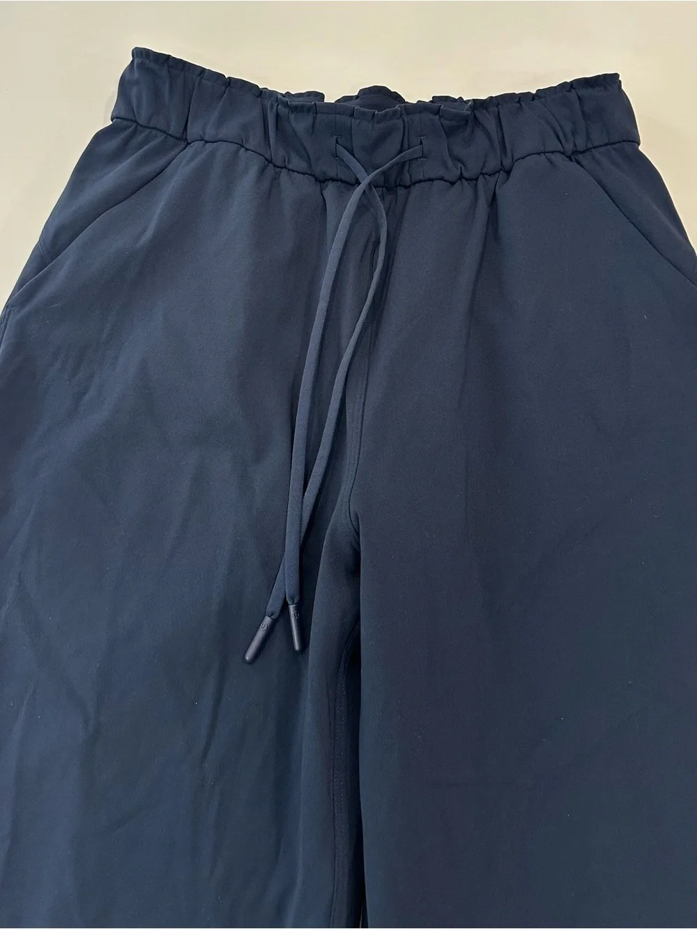Lululemon Keep Moving Jogger True Navy Size 6 High Rise Waist Band Side Pockets